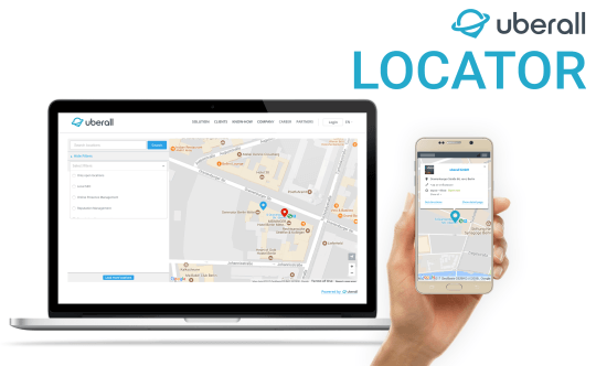 No more hide & seek: Search, filter and find with Uberall’s Locator