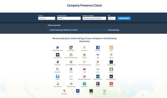 Feature Update - Company Presence Check