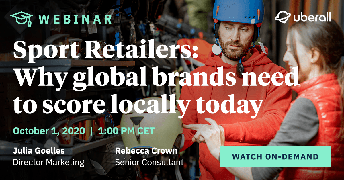 Sport Retailers: Why global brands need to score locally today