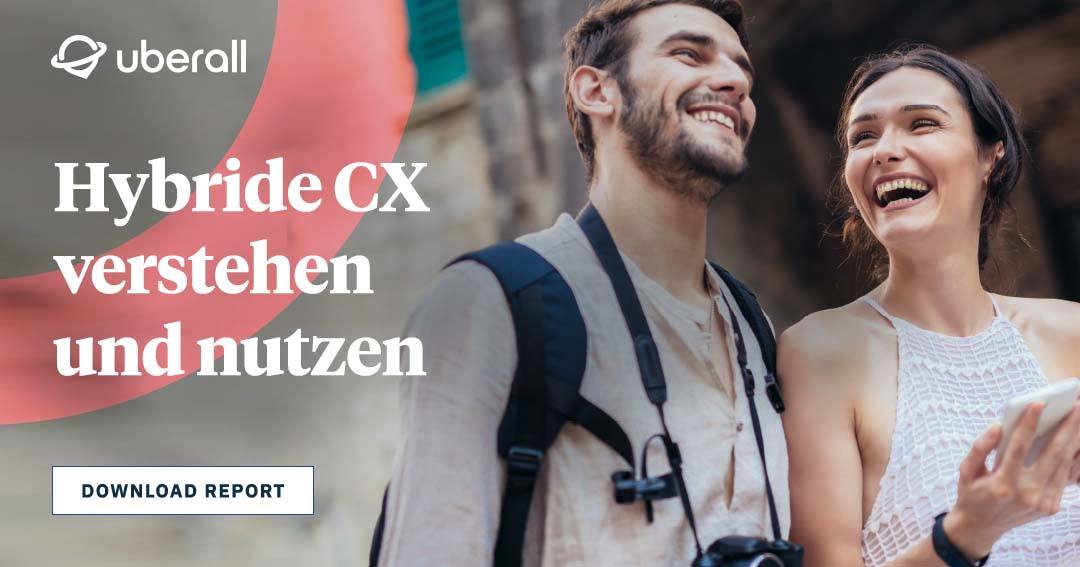 Teaser-Bild zum Download des Reports zum Thema hybride Customer Experience