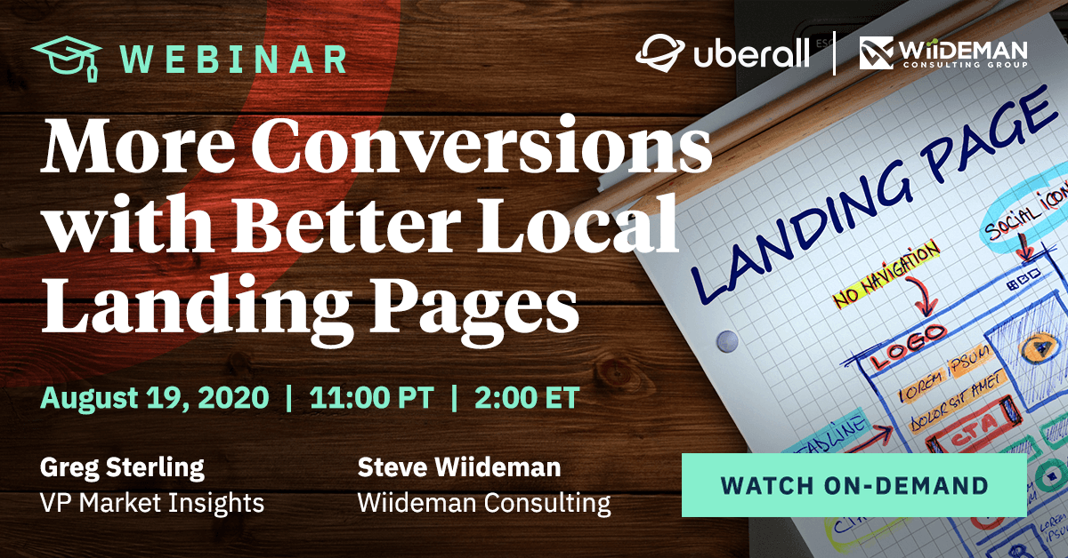 Drive More Conversions with Better Local Landing Pages