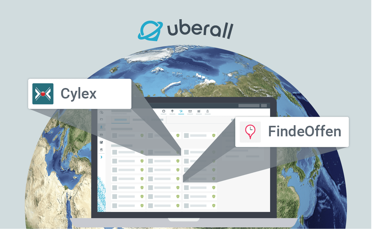 Cylex und FindeOffen im Uberall Listings Network