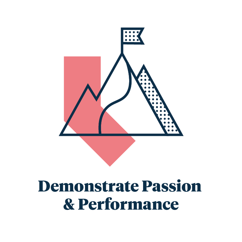 icon demonstrate passion & performance