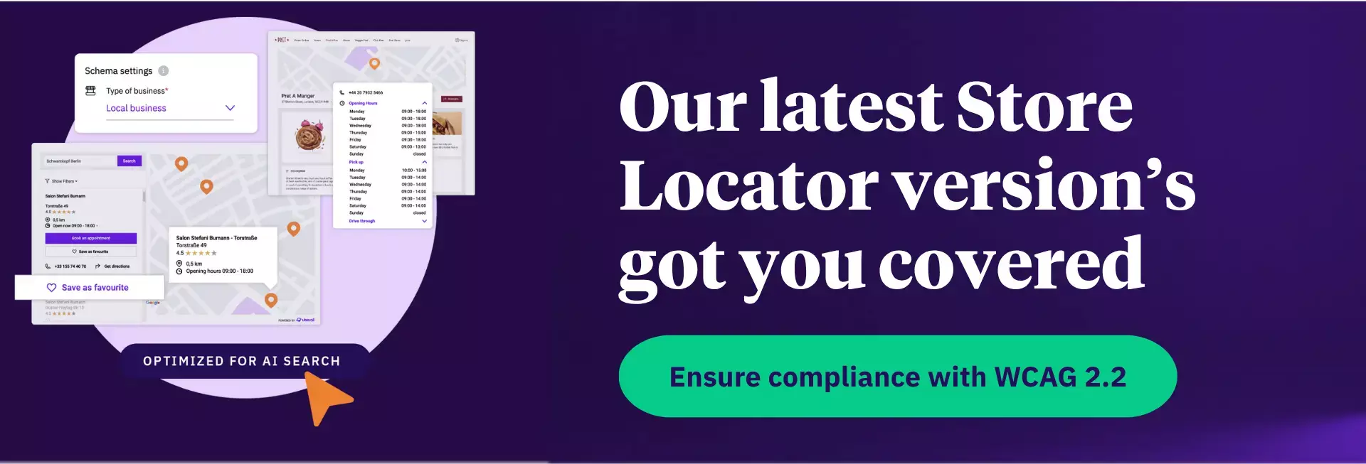 banner to Store Locator product page