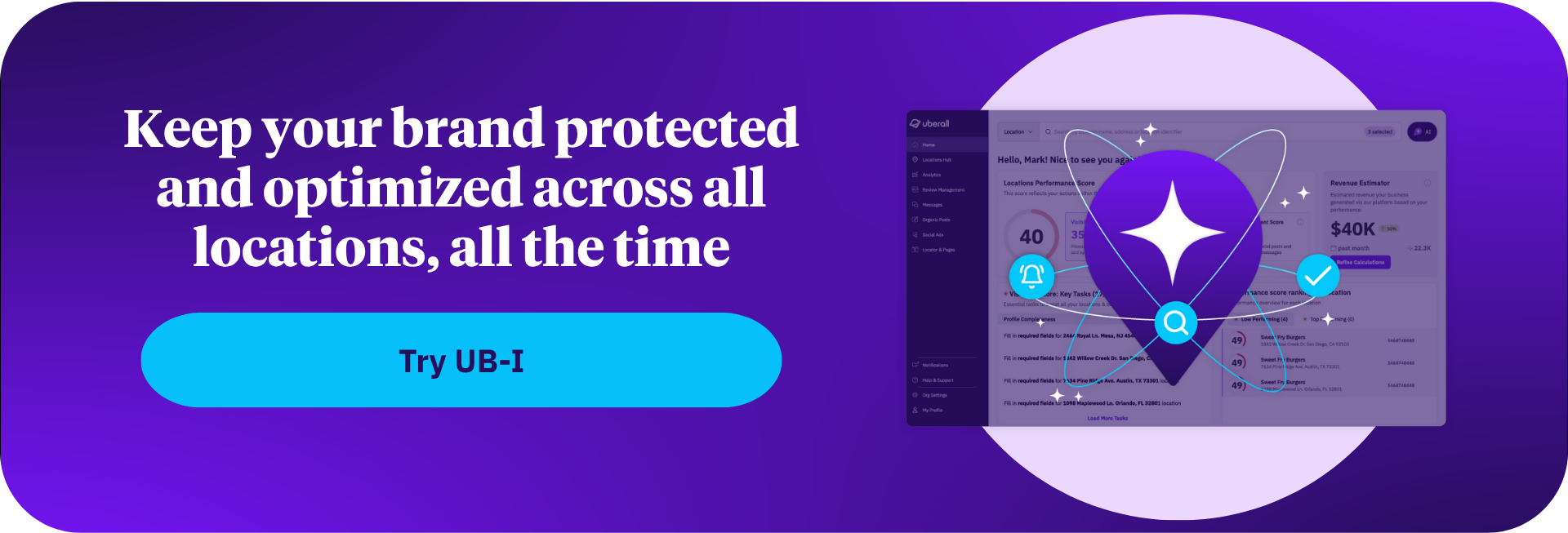 Banner to UB-I product page