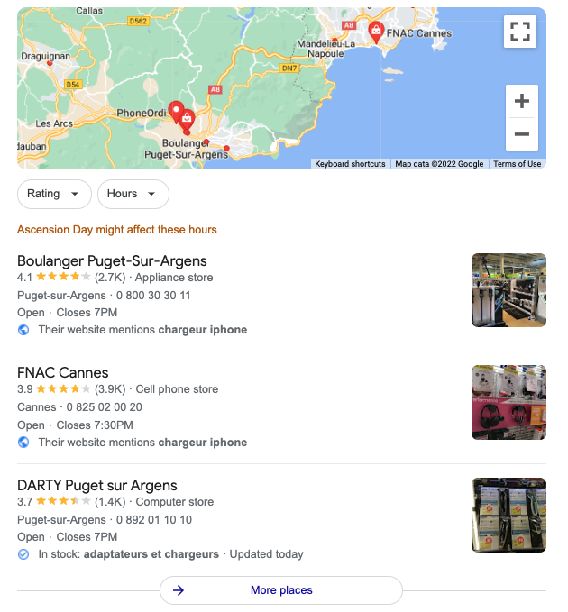 google local pack