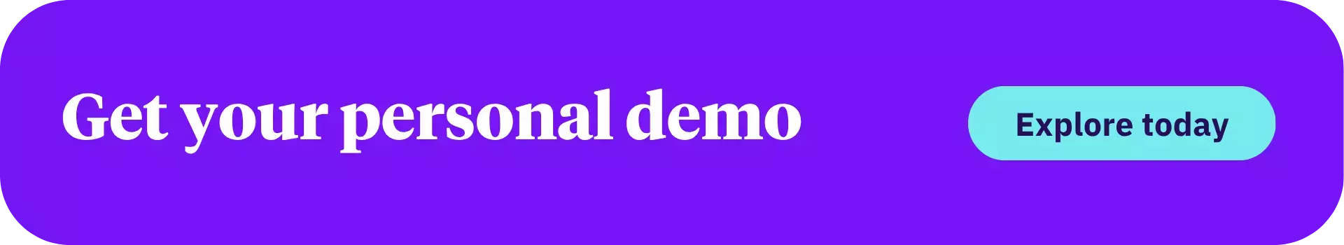 banner to demo request page