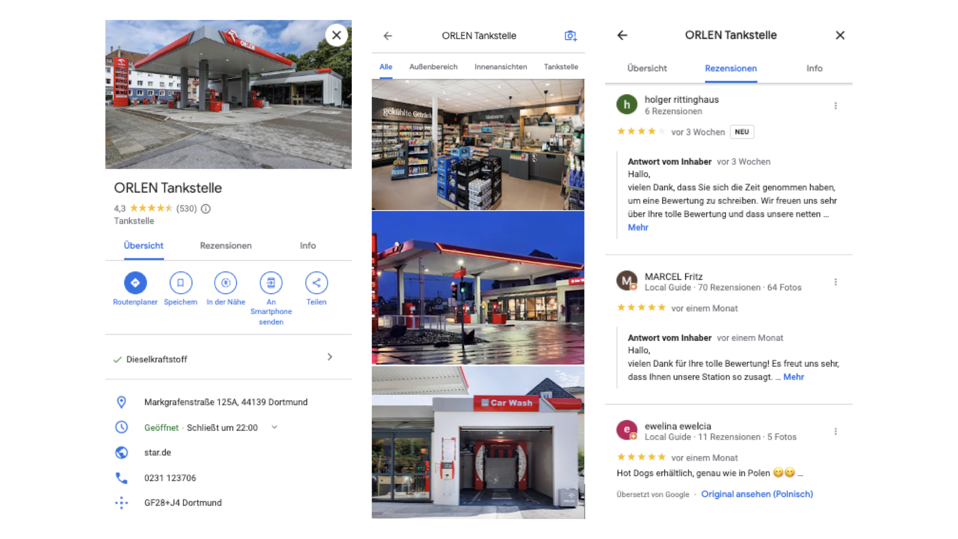 Uberall Case Study ORLEN Google Unternehmensprofil